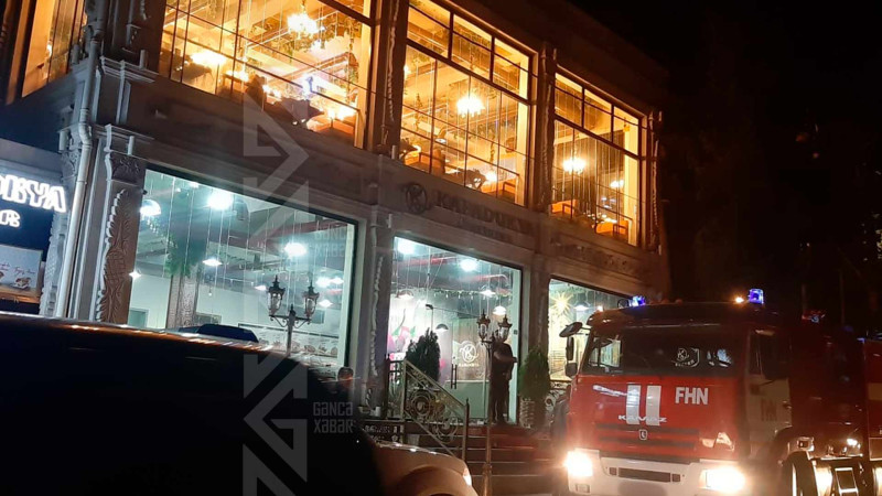 “Kapadokya” restoranında yanğın olub