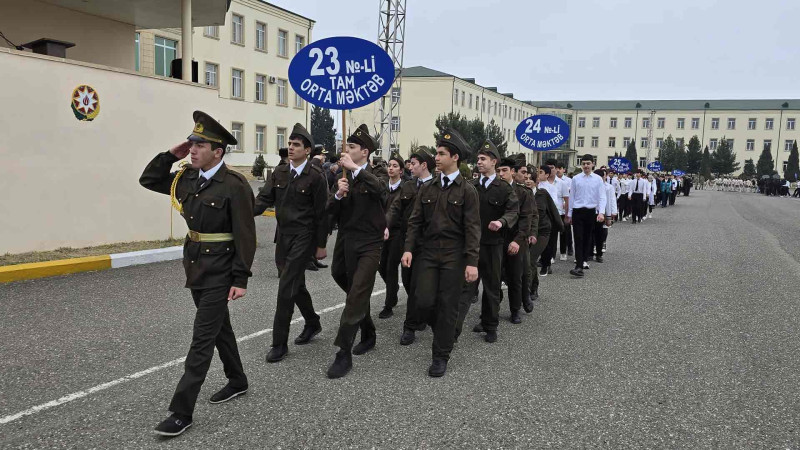 Şahin hərbi-idman oyununun şəhər mərhələsi baş tutub