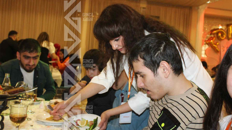 Fiziki məhdudiyyətli şəxslər üçün bayram keçirilib