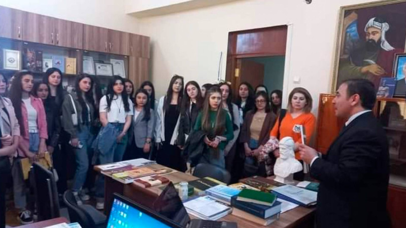 Tələbələr istehsalat təcrübəsində iştirak ediblər