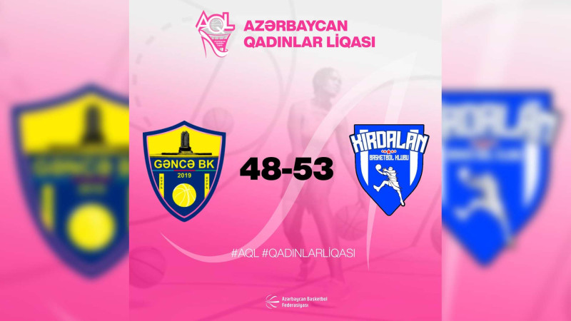 “Gəncə” BK-nın qadınlar komandası rəqibinə məğlub olub