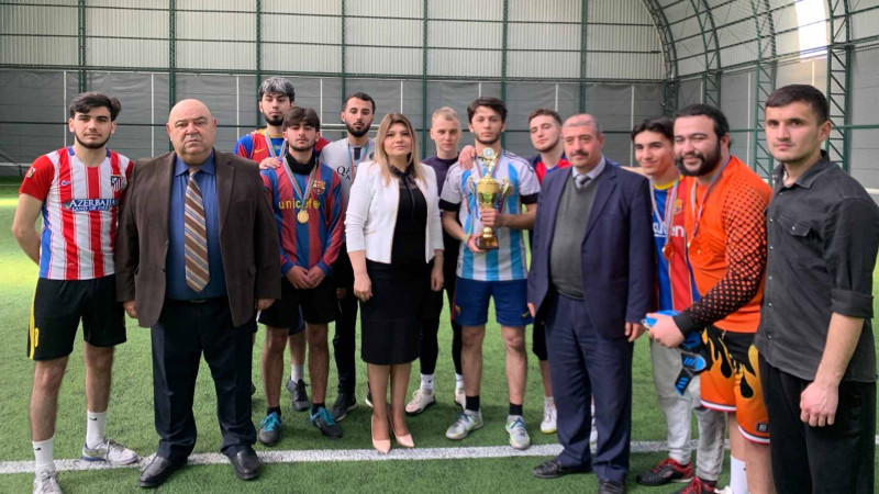 ADAU-nun tələbələri futbol turnirinin qalibi olublar