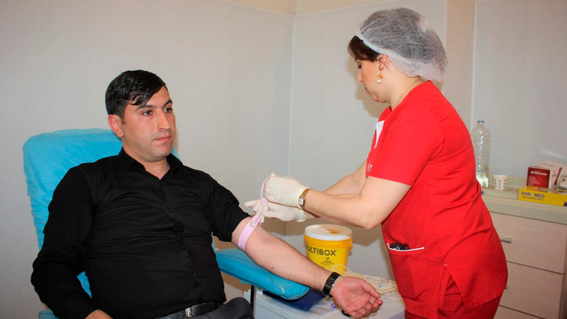 Talassemiya xəstələri olan uşaqlar üçün aksiya təşkil olunub