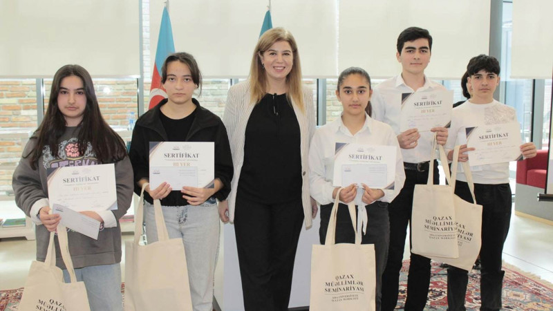 Şagirdlər müsabiqədə biliklərini sınayıblar