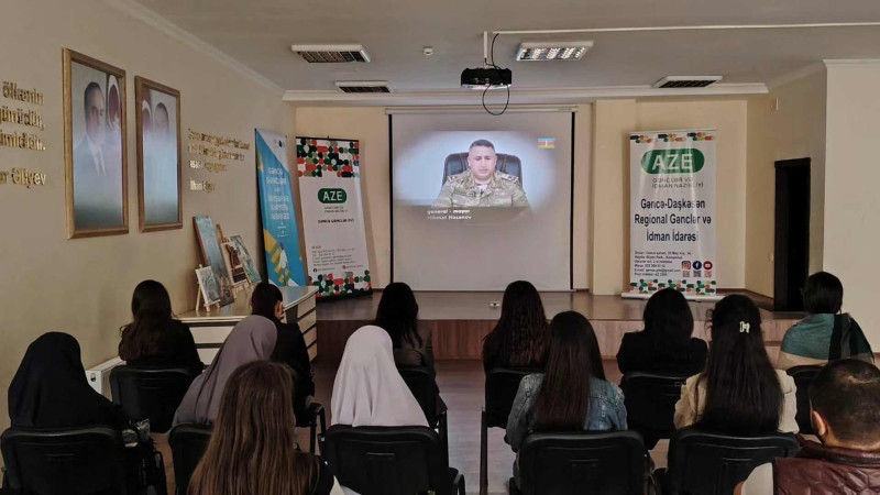 Aprel döyüşlərinə həsr olunan filmin təqdimatı olub