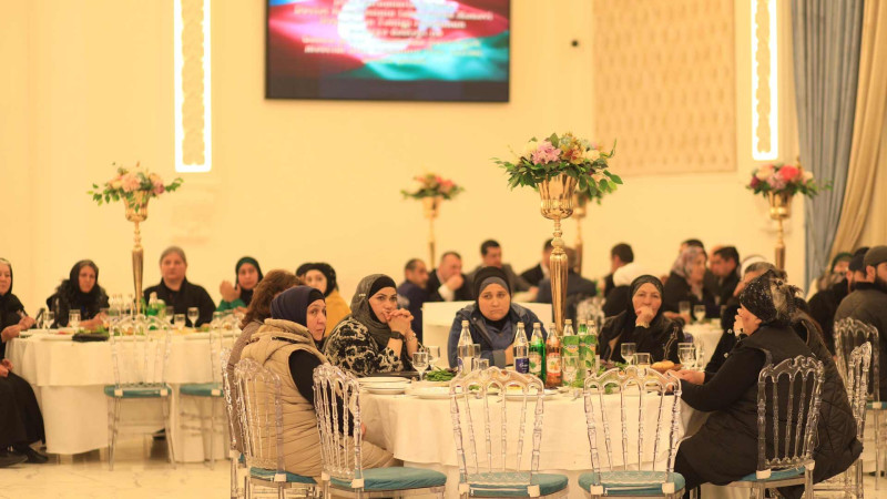 Mənəvi Dəyərlərin Təbliği Fondu iftar süfrəsi açıb