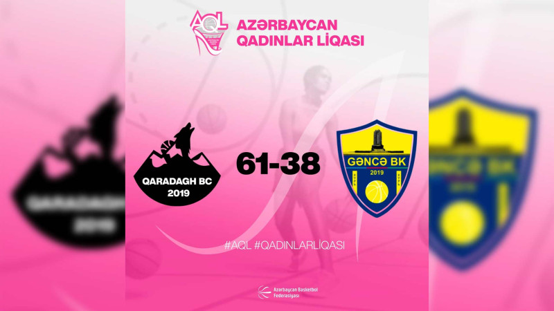 “Gəncə” BK “Qaradağ”a qarşı mübarizə aparıb