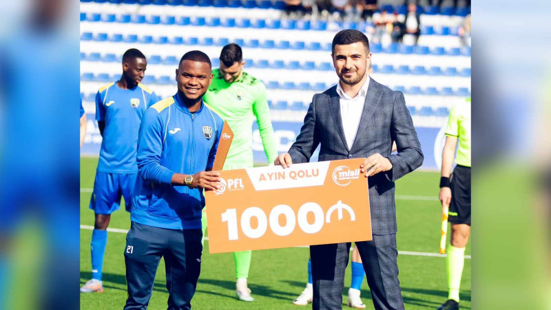 Junior Martins ayın qolu layihəsində qalib seçilib