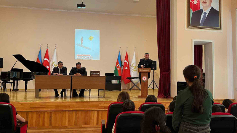 Təhsil ocağında “Narkomaniyaya “YOX” deyək!” adlı tədbir keçirilib
