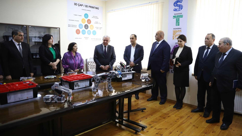 GDU-da STEAM laboratoriyasının açılışı olub