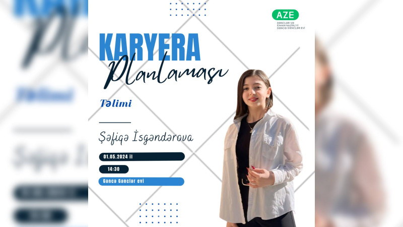 Karyera planlaması ilə bağlı təlim keçiriləcək