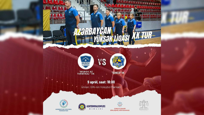 “Gəncə” VK Bakıda rəqibi ilə qarşılaşacaq