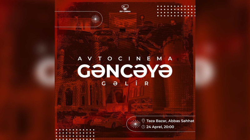 Şəhərimizdə ilk dəfə “avtocinema” yaradılır