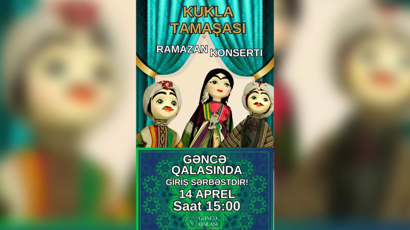 Balaca sakinlərə özəl kukla tamaşası nümayiş ediləcək
