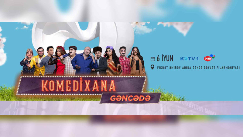 “Komedixana”nın şəhərimizdə konserti olacaq