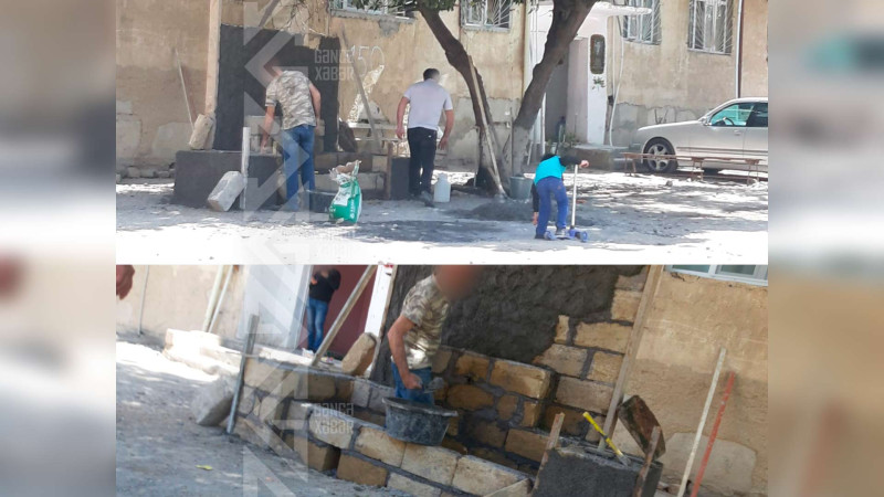 Şəhidlərimizin xatirəsinə bulaq inşa edilir