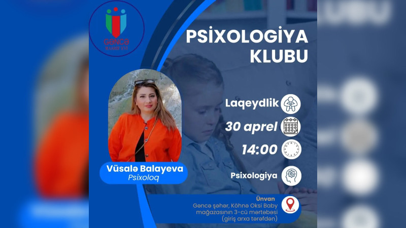 “Laqeydlik” mövzusunda psixoloji təlim keçiriləcək