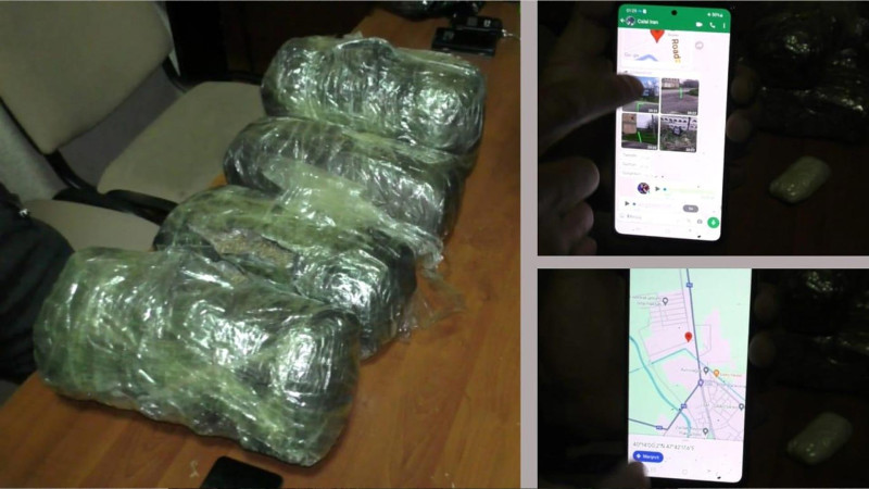 Narkokuryerlik edən şəxs saxlanılıb