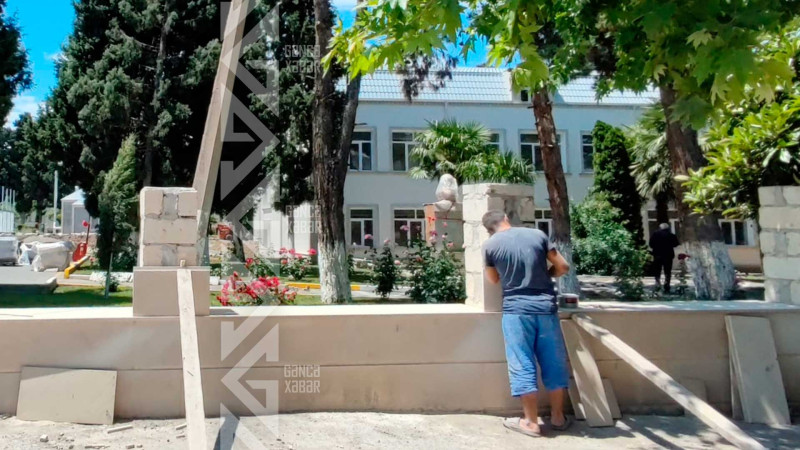 GDU-nun korpuslarından biri təmir olunur