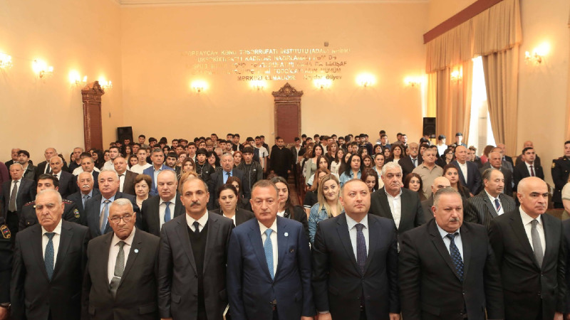 ADAU tələbələri “Narkomaniyaya “Yox” deyək!” adlı tədbirdə iştirak ediblər