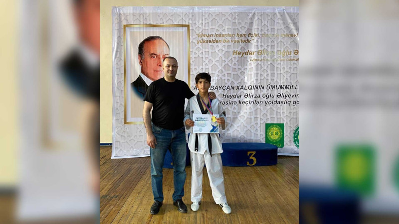 Gənc taekvondoçumuz yarışda uğur qazanıb