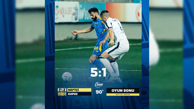 Futbol klubumuz rəqibinə məğlub olub