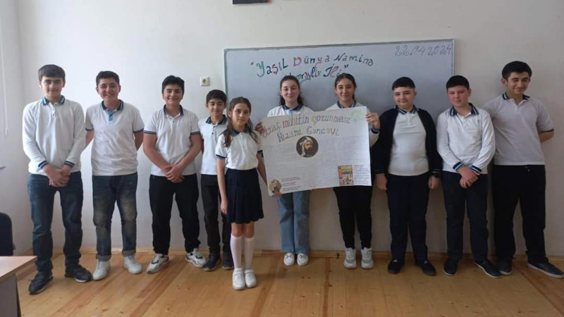 Məktəblərdə ətraf mühitin qorunması barədə müzakirələr aparılıb