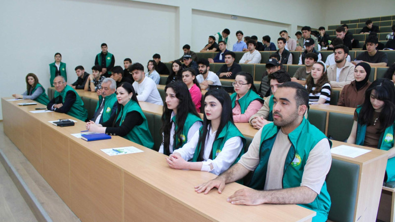 “Yaşıl gələcəkdə gənclərin rolu-ll” adlı konfrans keçirilib