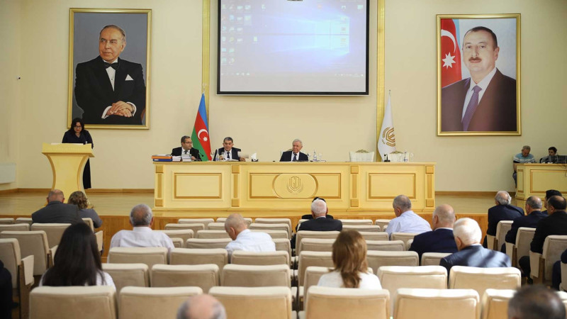 Gəncə Dövlət Universitetində Elmi Şuranın növbəti iclası olub