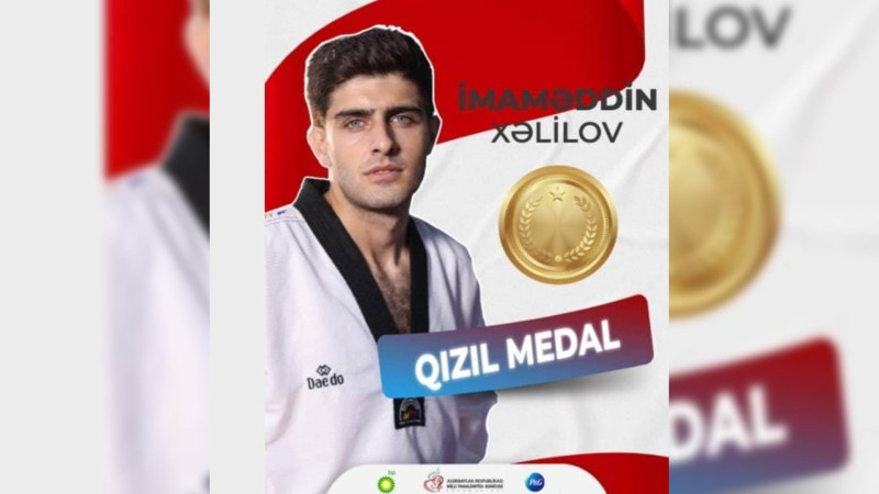 İdmançımız Avropa çempionatından qızıl medalla dönüb