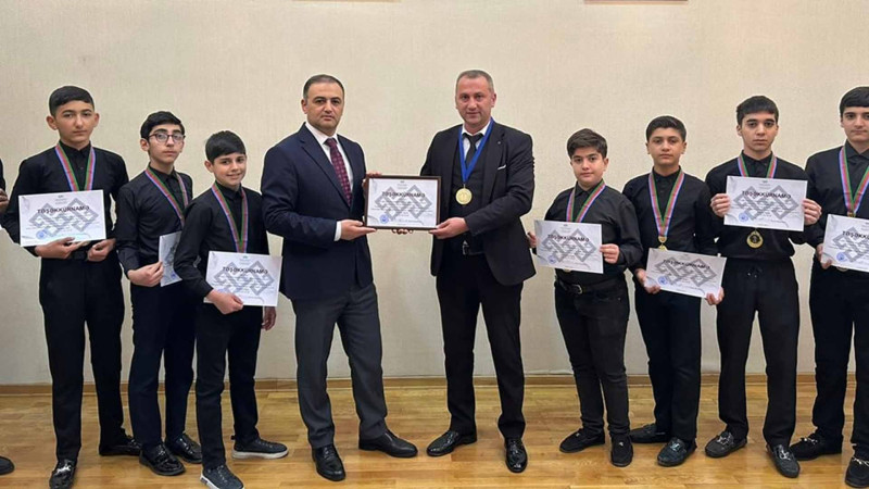 Respublika müsabiqəsinin qaliblərinə “Təşəkkürnamə” təqdim olunub