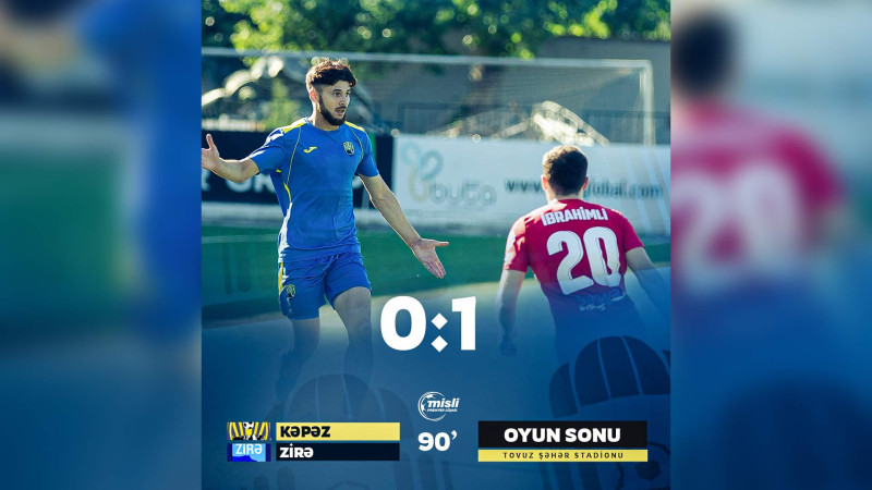 Futbol klubumuz məğlubiyyətlə üzləşib