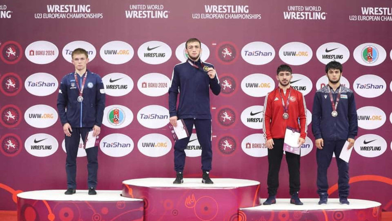 Güləşçimiz Avropa çempionatında medal qazanıb