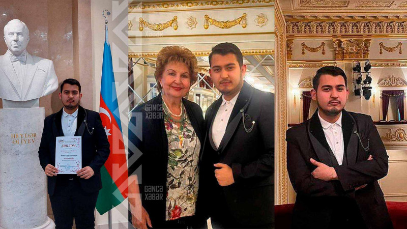 Tələbəmiz “Родники души” XVIII müsabiqəsində təltif olunub