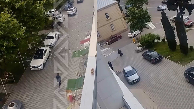 Sakinlərin binalarının qarşısı zəbt olunub