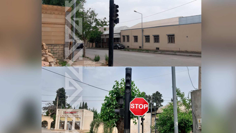 İki kəsişmədə hərəkət tənzimləyiciləri fəaliyyətsizdir