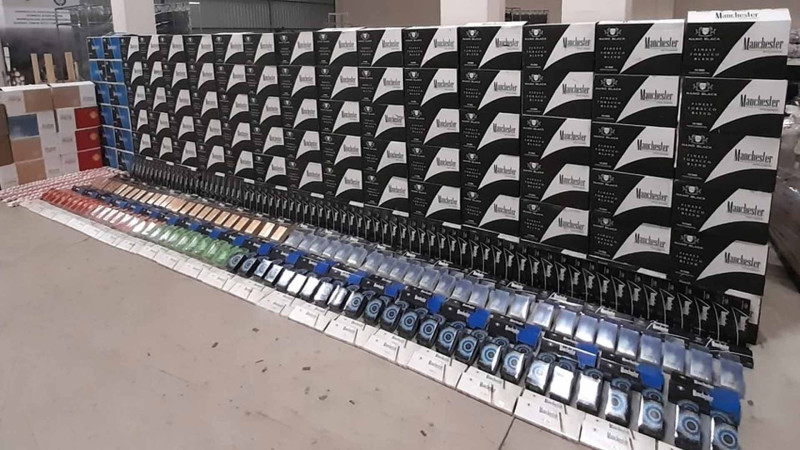 Aksiz markası olmayan siqaretlər aşkar edilib