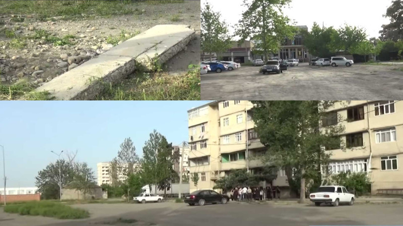 Birinci mikrorayonun baxımsız məhəllələri sakinləri narahat edir