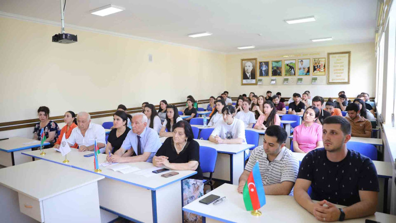 GDU-da “Bəşəriyyəti uçuruma aparan bəla” adlı tədbir keçirilib