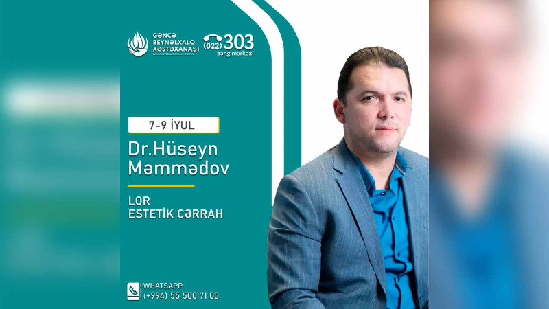 Lor-estetik cərrah pulsuz müayinə keçirəcək