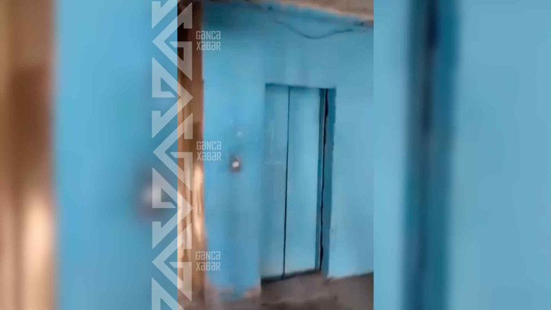 Binaların birində lift uzun müddətdir işləmir