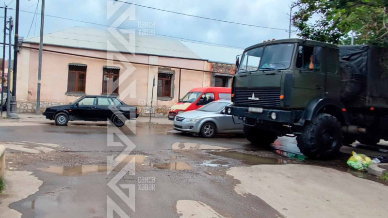 Şəhər ərazisində daha bir kommunal qəza baş verib