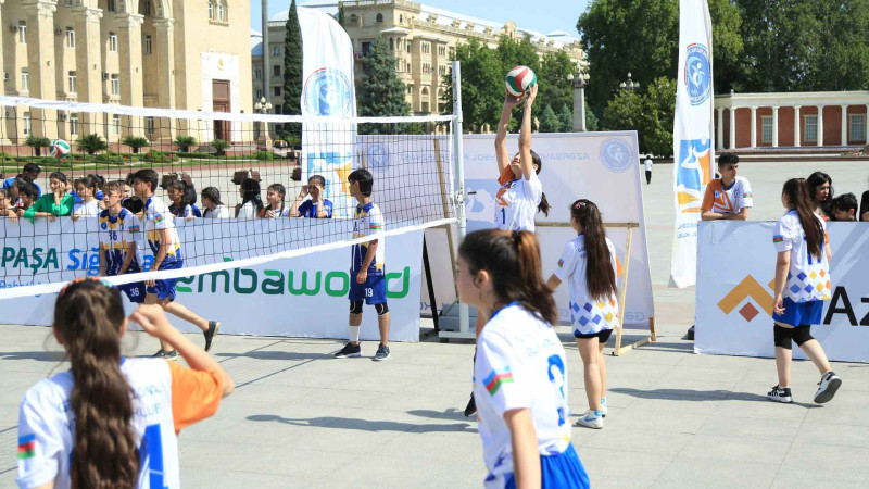 “Voleybol hər kəs üçün!” devizi altında tədbir təşkil olunub