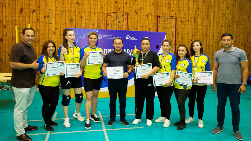 “ASAN xidmət”in əməkdaşları voleybol turnirində uğur qazanıblar