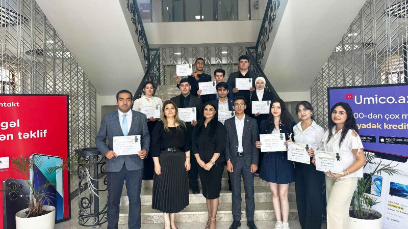 ADAU-nun tələbələrinə mükafat verilib