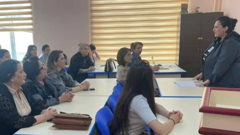 Ailə Sağlamlıq Mərkəzinin həkim-terapevti tərəfindən tədbir baş tutub