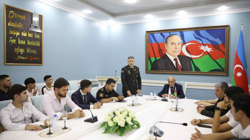 GDU-nun tələbələri ilə görüş təşkil olunub