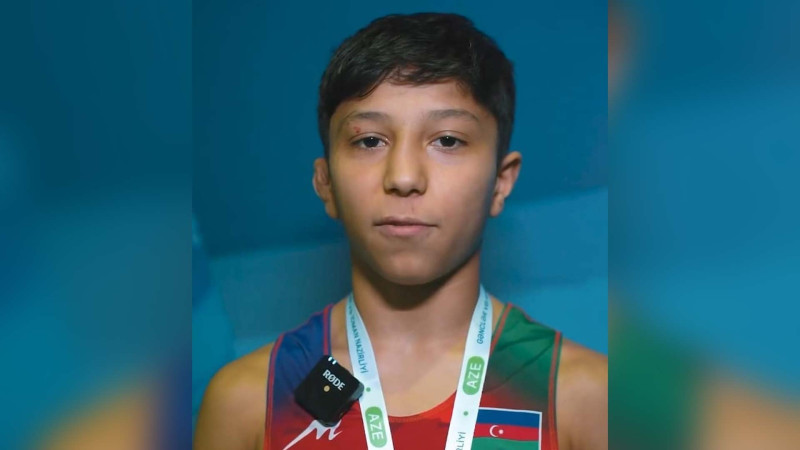 8-ci sinif şagirdi Avropa çempionu olub