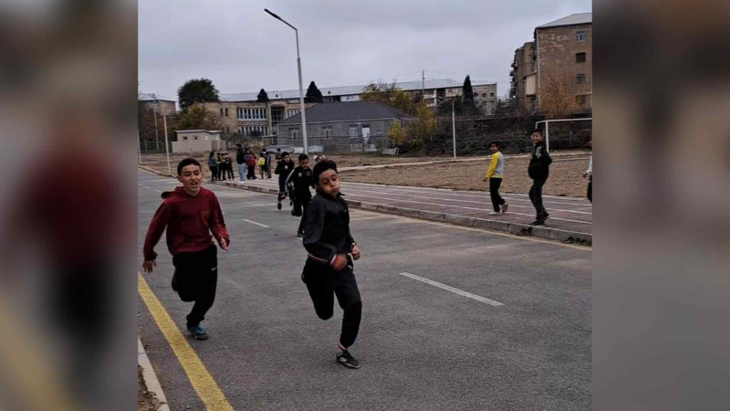 İdman hamı üçün layihəsi çərçivəsində nümunəvi çıxışlar nümayiş olunub