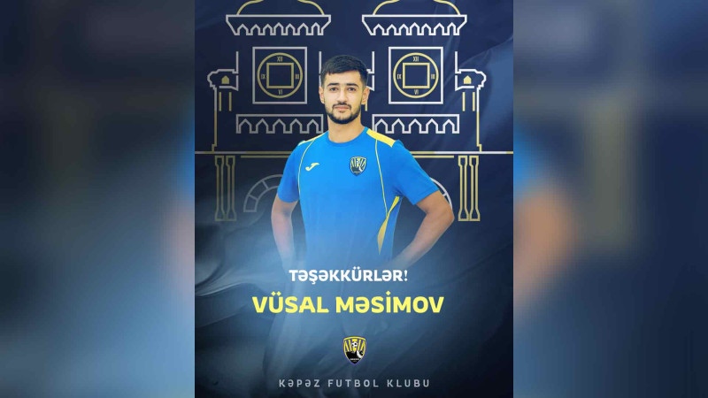 Kəpəz futbolçusu ilə yollarını ayırıb